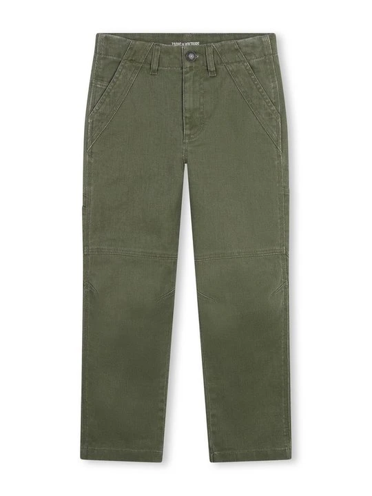 Zdjęcie produktu Jeansy Straight Leg Zadig&Voltaire oliwkowy