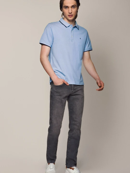 Zdjęcie produktu Jeansy Szare Owen Regular Lancerto
