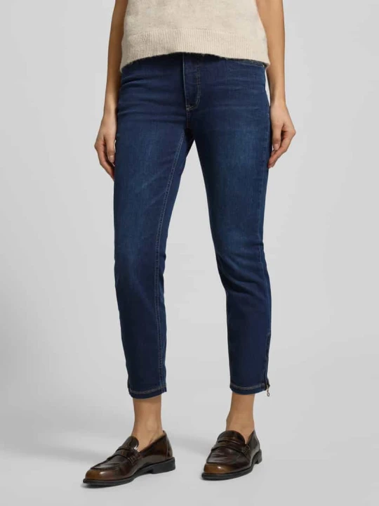 Zdjęcie produktu Jeansy w dekatyzowanym stylu o kroju skinny fit MAC Ciemnoniebieski