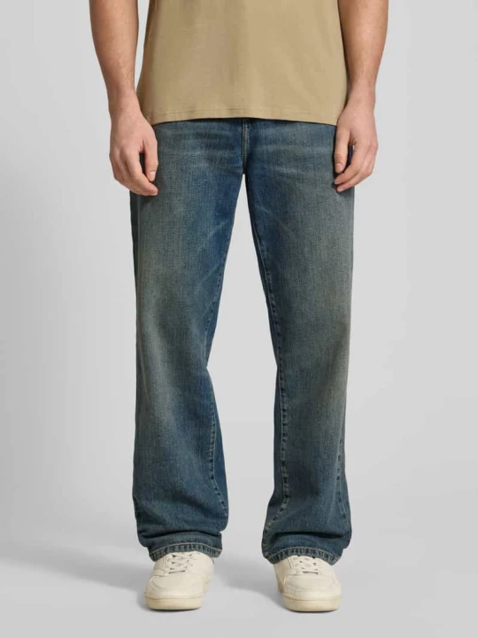 Zdjęcie produktu Jeansy w Efekt znoszenia Model 'AARON' Carhartt WIP Jeansowy niebieski