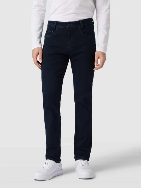 Zdjęcie produktu Jeans o kroju regular fit w jednolitym kolorze, model 'ARNE' MAC