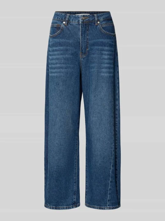 Zdjęcie produktu Jeansy w kroju barrel fit model 'Caia' Someday Jeansowy niebieski