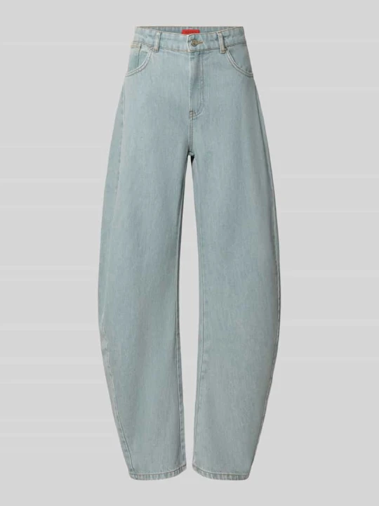 Zdjęcie produktu Jeansy w kroju barrel fit z kieszenią z denimu model 'MCOCANTORE' MAX&Co. Jasnoniebieski