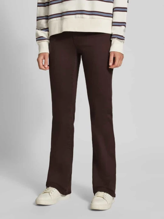 Zdjęcie produktu Jeansy w kroju bootcut z mieszanka bawełny model 'BLUSH' Only Czekoladowy