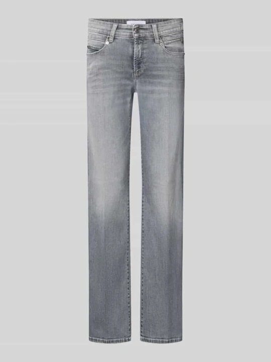 Zdjęcie produktu Jeansy w kroju bootcut z mieszanki bawełny model 'PARIS FLARED' CAMBIO Jasnoszary