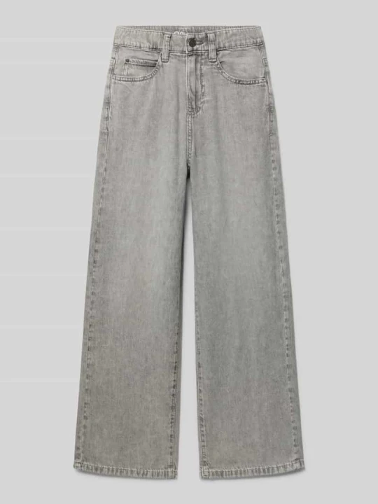 Zdjęcie produktu Jeansy w kroju loose fit z czystej bawełny s.Oliver Średnioszary