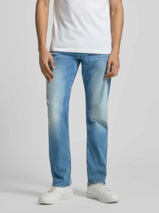 Zdjęcie produktu Jeansy w kroju regular fit w stylu 5-kieszeniowym, model 'Grover' Replay Jeansowy niebieski