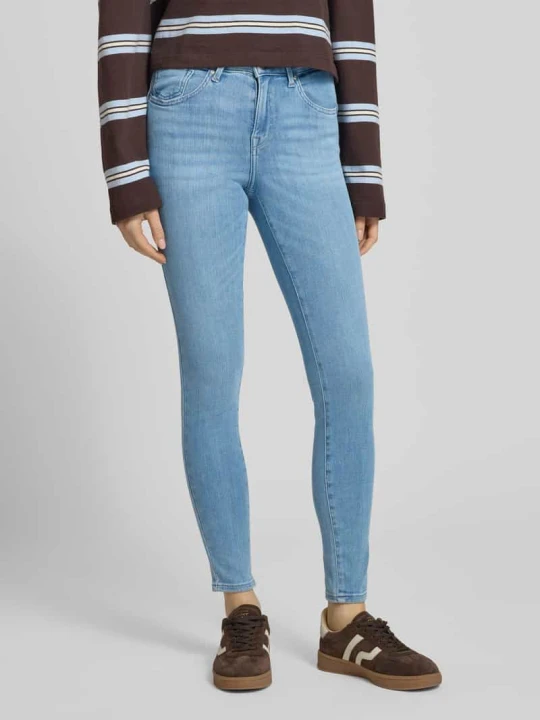 Zdjęcie produktu Jeansy w kroju skinny fit z Mieszanka bawełny ekologicznej Model 'POWER' Only Jasnoniebieski