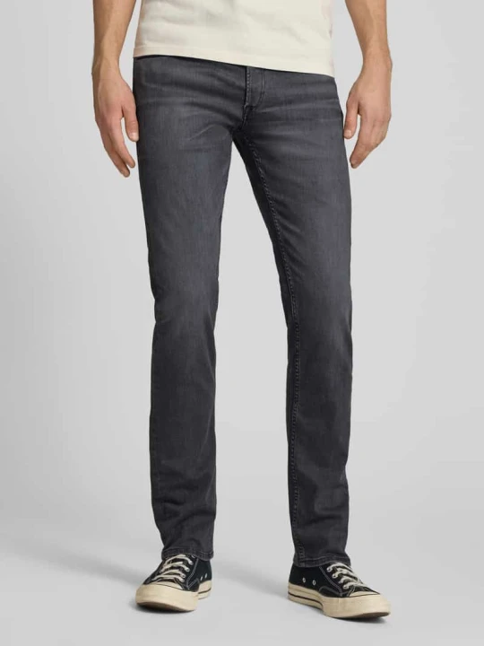 Zdjęcie produktu Jeansy w kroju slim fit w fasonie 5-kieszeniowym model 'Grover' Replay Ciemnoszary