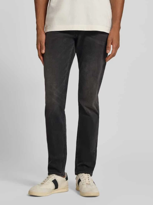 Zdjęcie produktu Jeansy w kroju slim fit w fasonie 5-kieszeniowym model 'LUKE' Lee Ciemnoszary