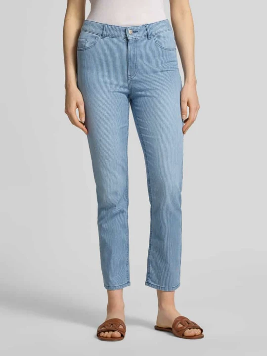Zdjęcie produktu Jeansy w kroju slim fit z kieszeniami bocznymi Christian Berg Jeansowy niebieski