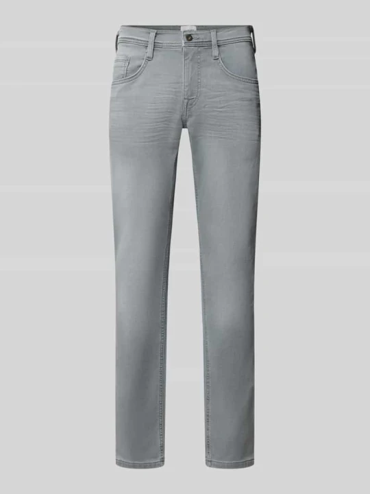 Zdjęcie produktu Jeansy w kroju slim fit z kieszeniami wpuszczanymi Model 'Oregon' Mustang Jasnoszary
