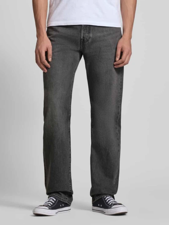 Zdjęcie produktu Jeansy w kroju wide fit z wpuszczanymi kieszeniami Model '501®' Levi's Ciemnoszary