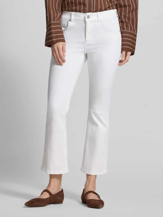Zdjęcie produktu Jeansy w skróconym kroju Model 'Lene' Angels Biały