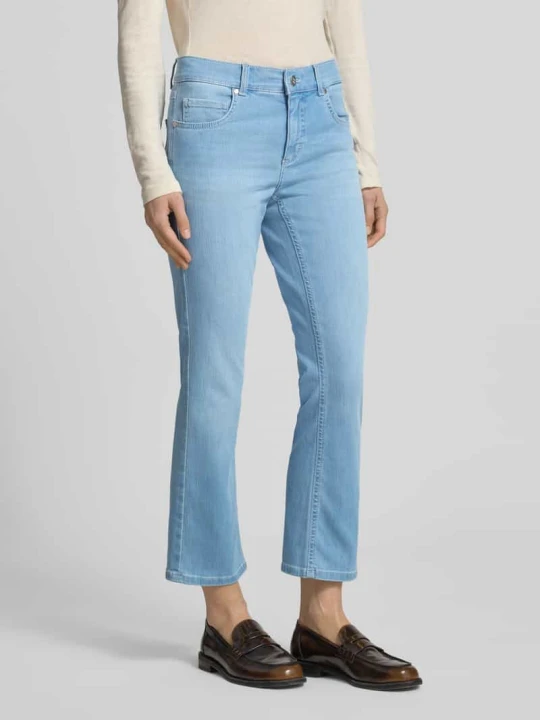 Zdjęcie produktu Jeansy w skróconym kroju Model 'Lene' Angels Jasnoniebieski