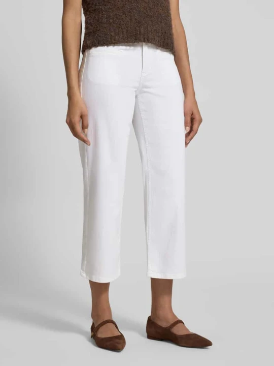 Zdjęcie produktu Jeansy w skróconym kroju Model 'LINN' Angels Biały
