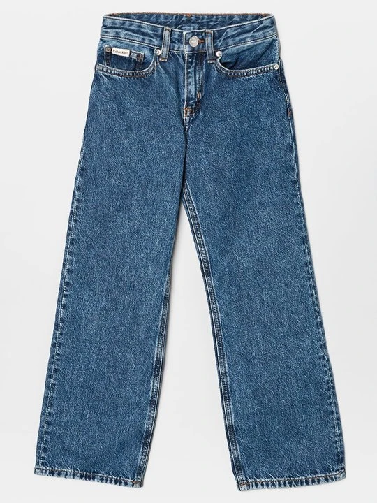 Zdjęcie produktu Jeansy wide leg Calvin Klein Jeans niebieski