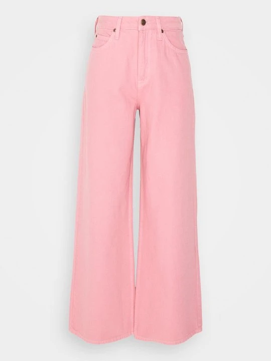 Zdjęcie produktu Jeansy wide leg Lee różowy