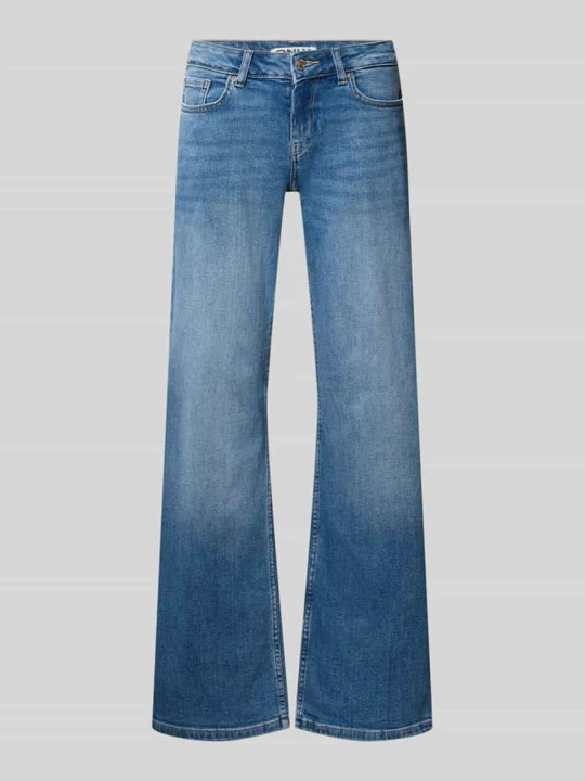 Zdjęcie produktu Jeansy Wide & Loose Fit z mieszanki bawełny model 'JENNY-O' Only Jeansowy niebieski