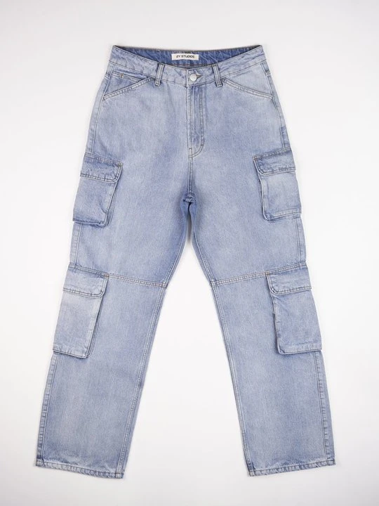 Zdjęcie produktu Jeansy workwear 2Y Studios niebieski denim