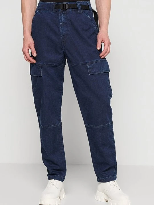 Zdjęcie produktu Jeansy workwear Diesel niebieski