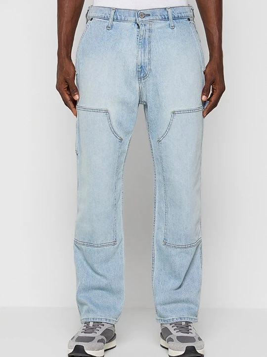 Zdjęcie produktu Jeansy workwear Hollister Co. jasnoniebieski
