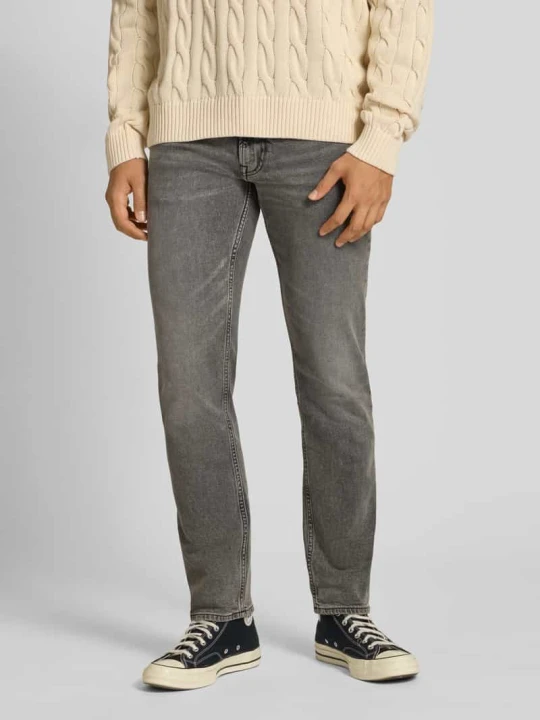 Zdjęcie produktu Jeansy z 5 kieszeniami Calvin Klein Jeans Średnioszary