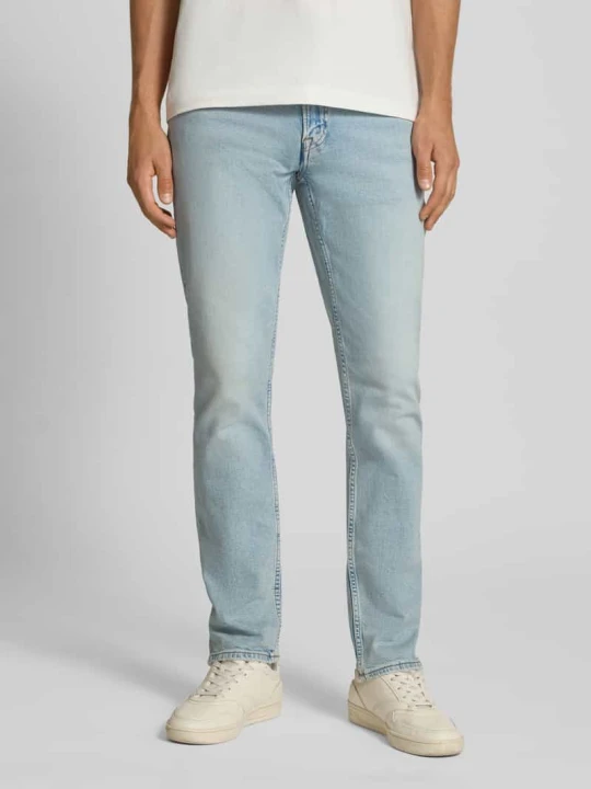 Zdjęcie produktu Jeansy z 5 kieszeniami Calvin Klein Jeans Jeansowy niebieski