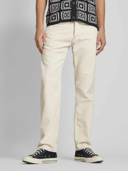 Zdjęcie produktu Jeansy z 5 kieszeniami Calvin Klein Jeans Złamany biały