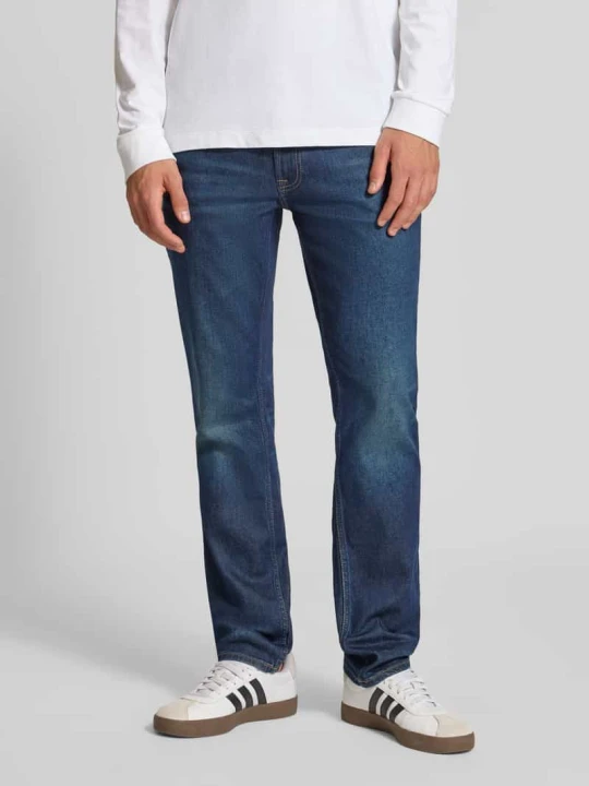 Zdjęcie produktu Jeansy z 5 kieszeniami Calvin Klein Jeans Ciemnoniebieski