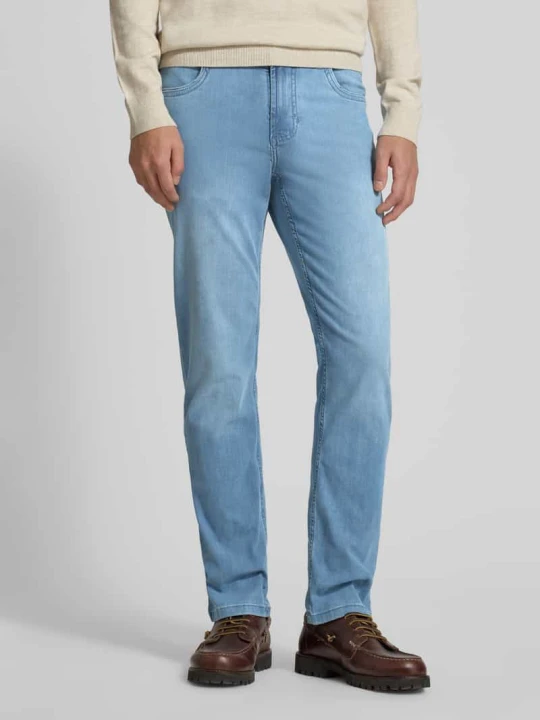 Zdjęcie produktu Jeansy w kroju regular fit z ultralekkiego denimu Christian Berg Jasnoniebieski
