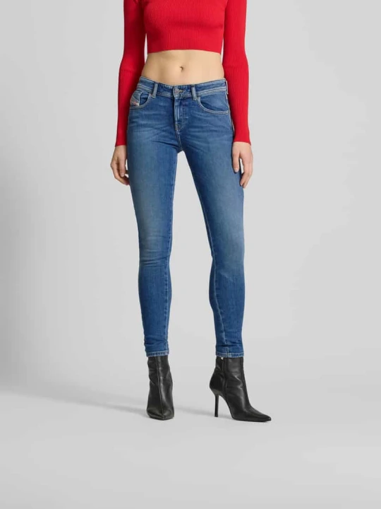 Zdjęcie produktu Jeansy z 5 kieszeniami Diesel Jeansowy niebieski