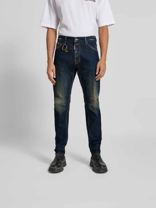 Zdjęcie produktu Jeansy z 5 kieszeniami Dsquared2 Ciemnoniebieski