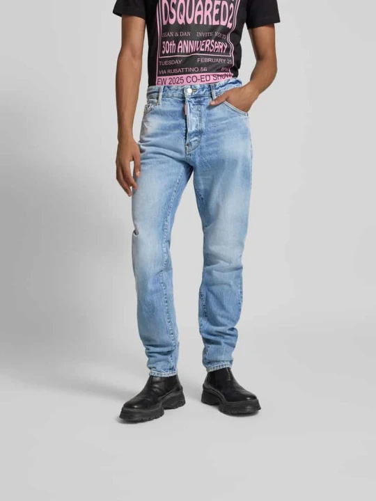 Zdjęcie produktu Jeansy z 5 kieszeniami Dsquared2 Jasnoniebieski