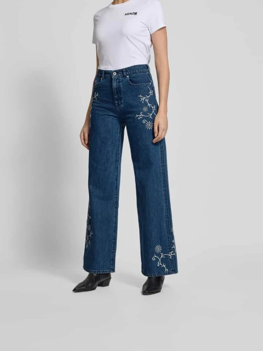 Zdjęcie produktu Jeansy z 5 kieszeniami Kenzo Jeansowy niebieski