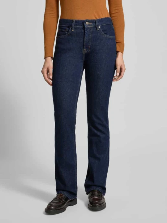 Zdjęcie produktu Jeansy bootcut z 5 kieszeni Lauren Ralph Lauren Jeansowy niebieski