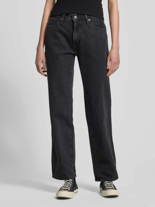 Zdjęcie produktu Jeansy o kroju straight fit z 5 kieszeniami Levi's Czarny