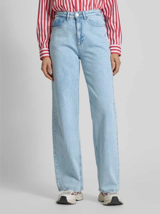 Zdjęcie produktu Jeansy z 5 kieszeniami model ‘FREYA’ Vila Jasnoniebieski