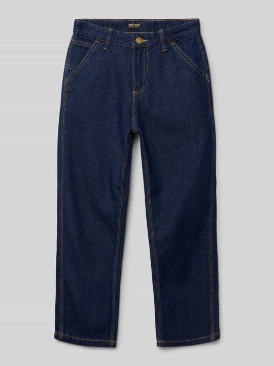 Zdjęcie produktu Jeansy z 5 kieszeniami model ‘JJICHRIS’ Jack&Jones Ciemnoniebieski