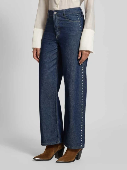 Zdjęcie produktu Jeansy z 5 kieszeniami model ‘Kayja’ B.Young Niebieski