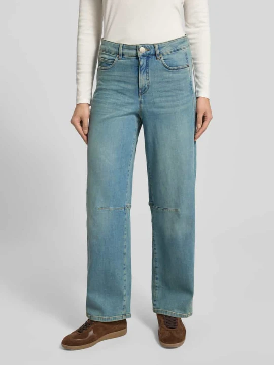 Zdjęcie produktu Jeansy z 5 kieszeniami model ‘Melly’ Opus Jasnoniebieski