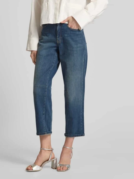 Zdjęcie produktu Jeansy z 5 kieszeniami model ‘Melly’ Opus Jeansowy niebieski