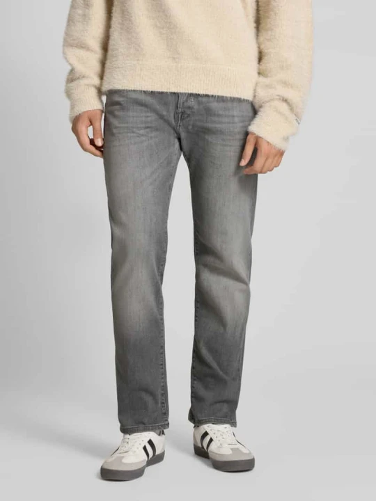 Zdjęcie produktu Jeansy z 5 kieszeniami model ‘MIKE’ Jack&Jones Jasnoszary