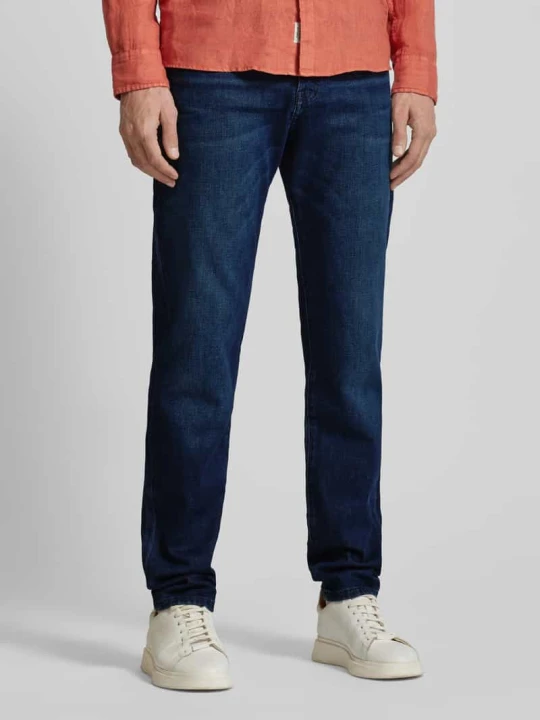 Zdjęcie produktu Jeansy o kroju regular fit w 5 kieszeni model "Re.Maine" Boss Ciemnoniebieski