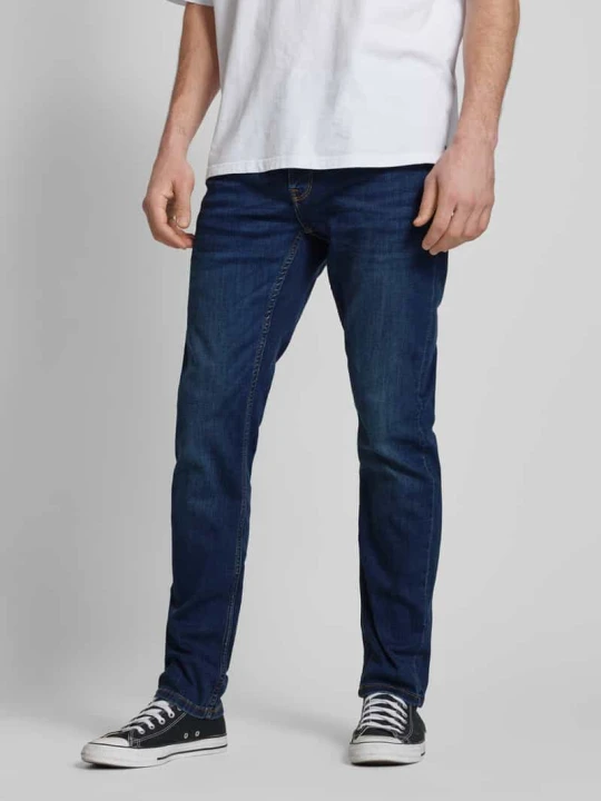 Zdjęcie produktu Jeansy z 5 kieszeniami model ‘WEFT’ Only & Sons Jeansowy niebieski