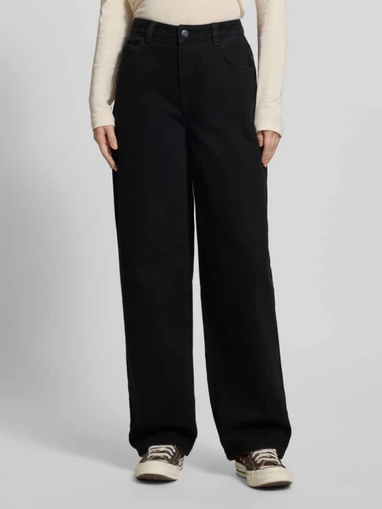 Zdjęcie produktu Jeansy z 5 kieszeniami o kroju tapered fit model „HAZAL” Noisy May Czarny