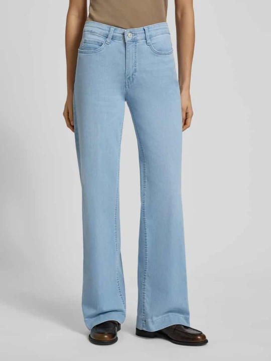 Zdjęcie produktu Jeansy z 5 kieszeniami o kroju wide fit MAC Jasnoniebieski