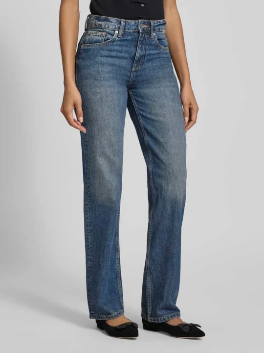 Zdjęcie produktu Jeansy z 5 kieszeniami Stefanel Jeansowy niebieski