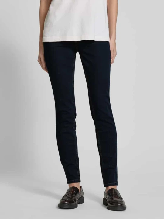 Zdjęcie produktu Jeansy o kroju skinny fit z detalami z logo Marc O'Polo Jeansowy niebieski