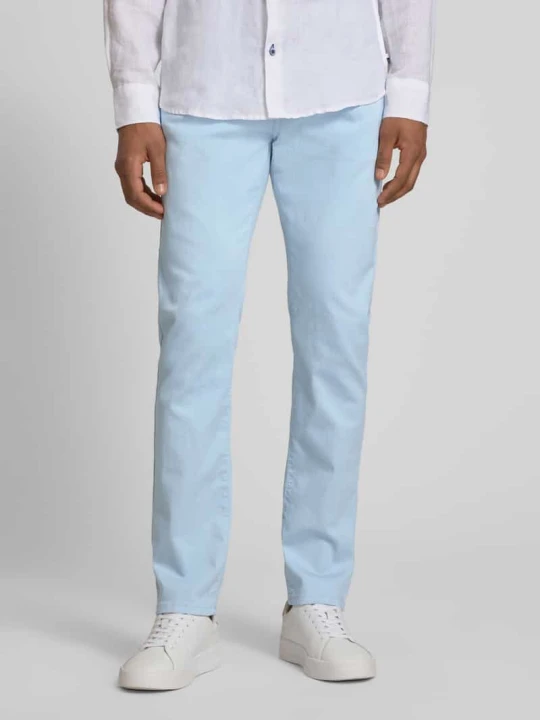Zdjęcie produktu Jeansy z detalem z logo model „Lyon” Pierre Cardin Jasnoniebieski